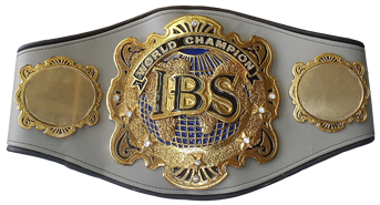 Boxing IBS Champio Belt