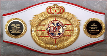 kick boxing belts