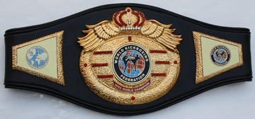 world kickboxing fedration championship belt